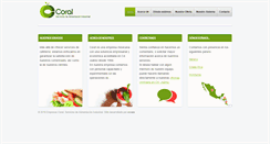 Desktop Screenshot of empresascoral.com