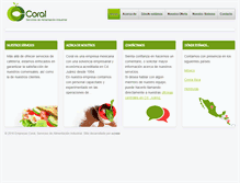 Tablet Screenshot of empresascoral.com